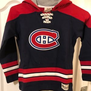 Montreal Canadiens Youth Hoodie- Size Y7